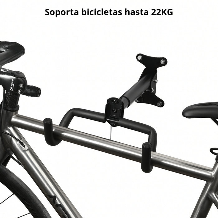 Soporte Porta Bicicleta Para Muro Pared Colgador Bicicleta