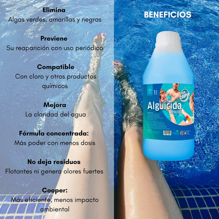 Alguicida Para Piscina Química Nobel Nobel Econobel Líquido