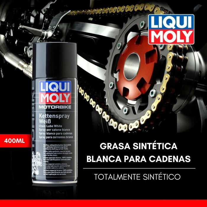 Pack Limpiador Cadenas Y Grasa Cadenas De Moto Liqui Moly