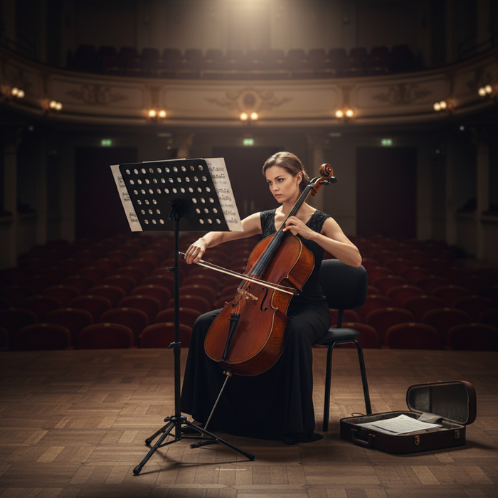 Atril Partitura Plegable Altura Regulable Portátil Con Bolso Negro