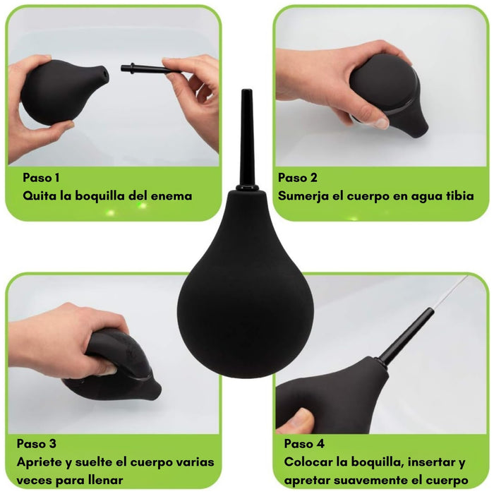 Enema Limpieza Anal Ducha Vaginal Pera 160 Ml Sex Shop
