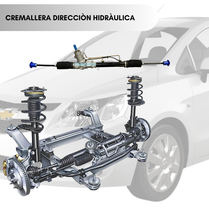 Cremallera Direccion Para Chevrolet Sail 11-17 + Terminales