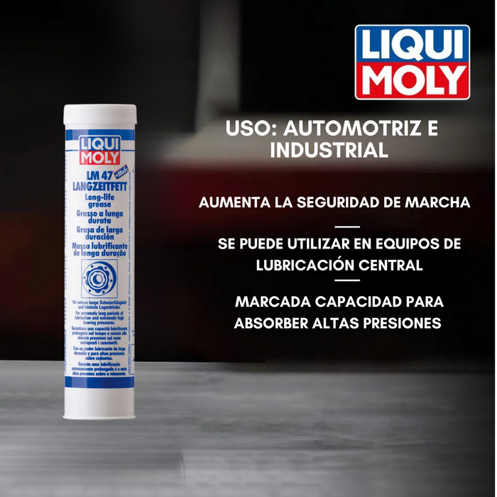Grasa Larga Duracion Liqui Moly Lm 47 Langzeitfett Mos2 400g