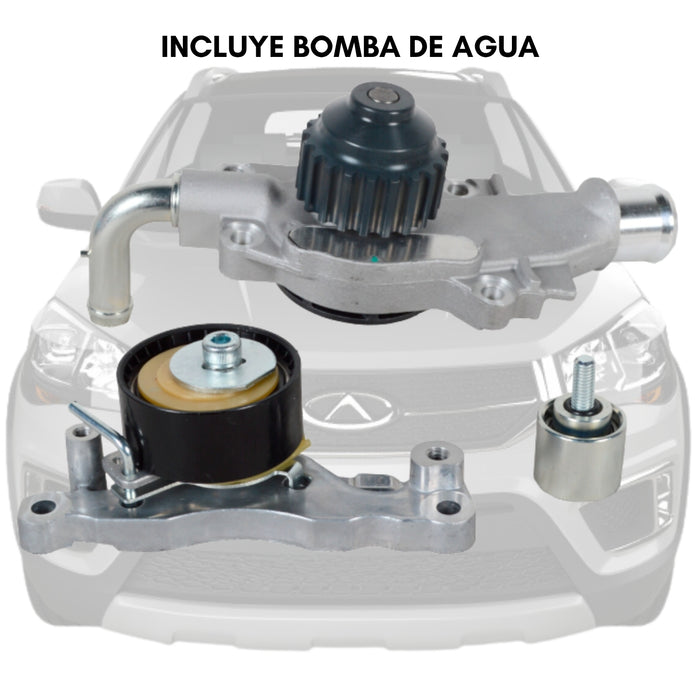 Kit Distribución Bomba De Agua Para Chery Tiggo 2 1.5 17-24