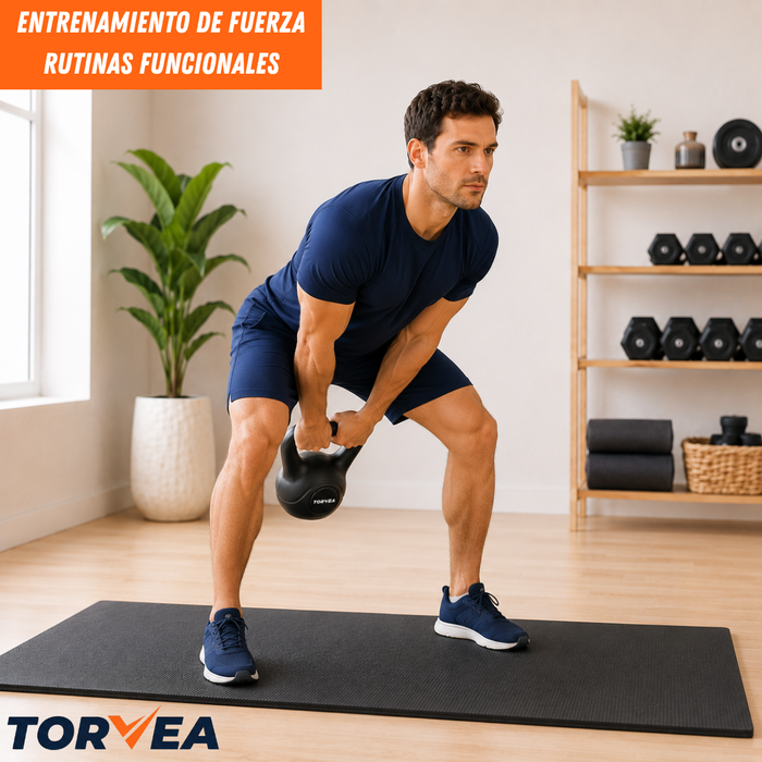 Pesa Rusa Kettlebell 14 Kg Para Ejercicio Fitness Entrenamiento