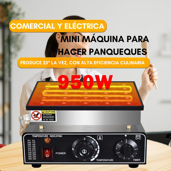Panquequera Electrica Maquina Para 25 Panqueques Comercial