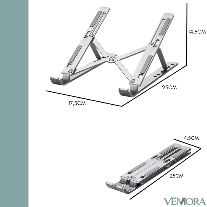Soporte para Macbook Base Notebook Aluminio Vertical Laptop