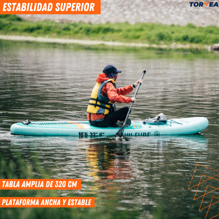 Stand Up Paddle Para Adultos Sup Vibrant 10,5 Pies Inflable