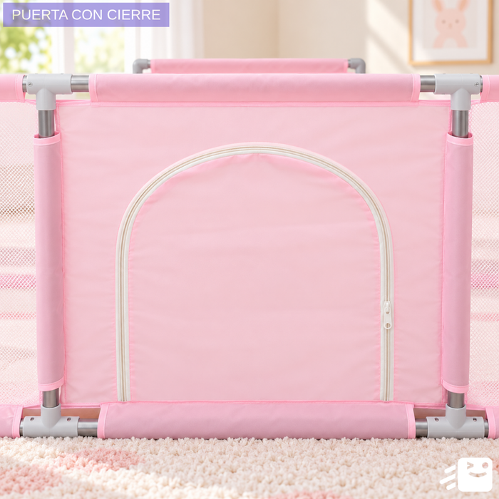 Corral Bebes Seguridad Juego Infantil Reja 170cm X 120 Cm