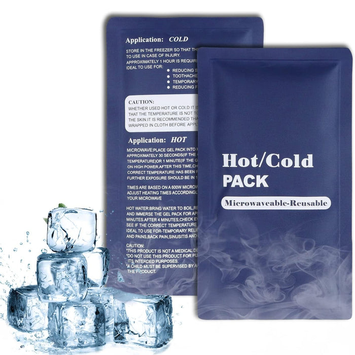 Gel Frio Calor Para Golpes Y Lesiones Terapia Reutilizable
