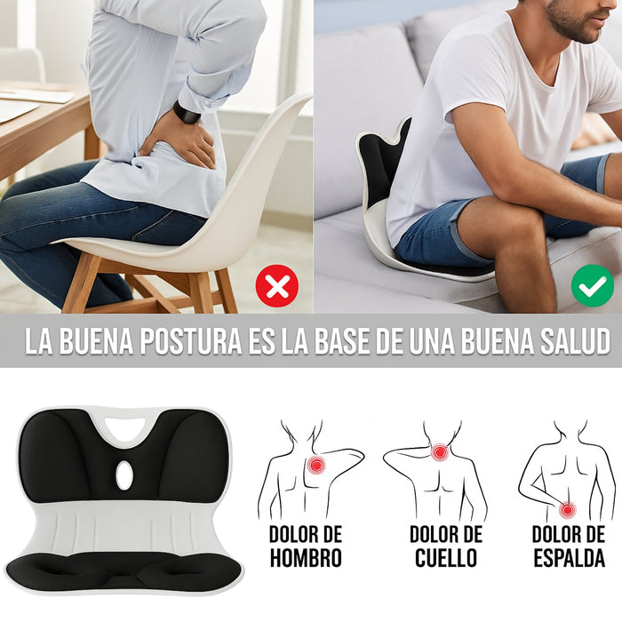 Cojín Ergonómico Para Espalda Cintura Corrige La Postura