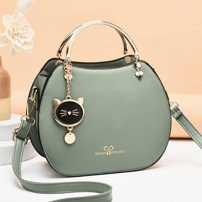 Bolso De Hombro Dama Mujer Bag Cat Bandolera Elegante