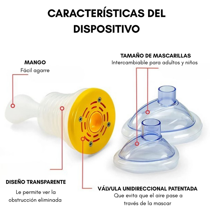 Dispositivo Emergencia Anti Asfixia Rescate Atragantamiento