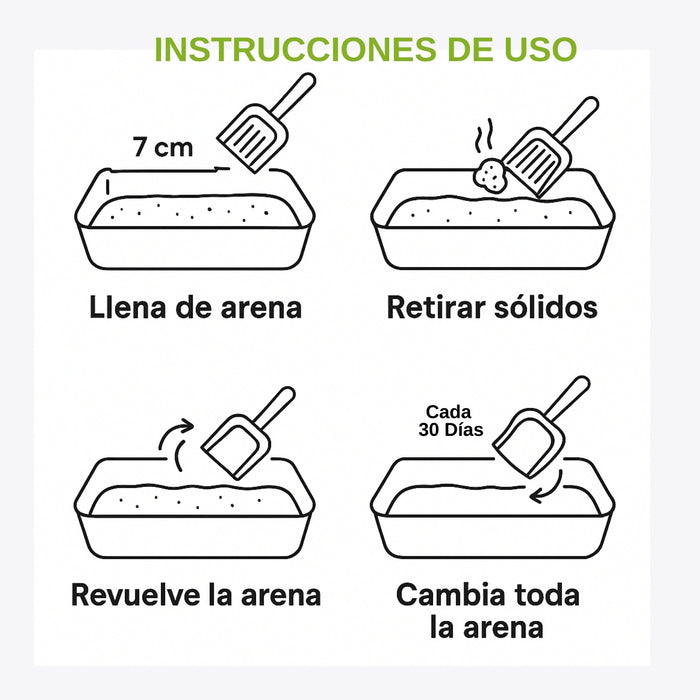 Arena Sanitaria Aglutinante Misifus 20kg Aroma Manzana