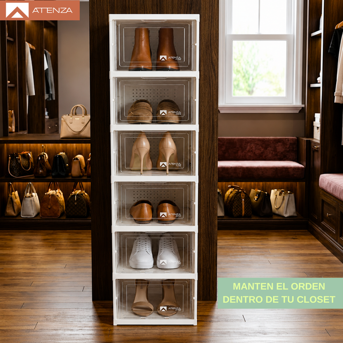 Zapatero Organizador 6 Niveles Cajonera Para Zapatos Estante