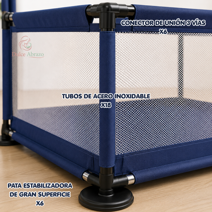 Corral Bebes Infantil Hexagonal Seguridad Niños Plegable