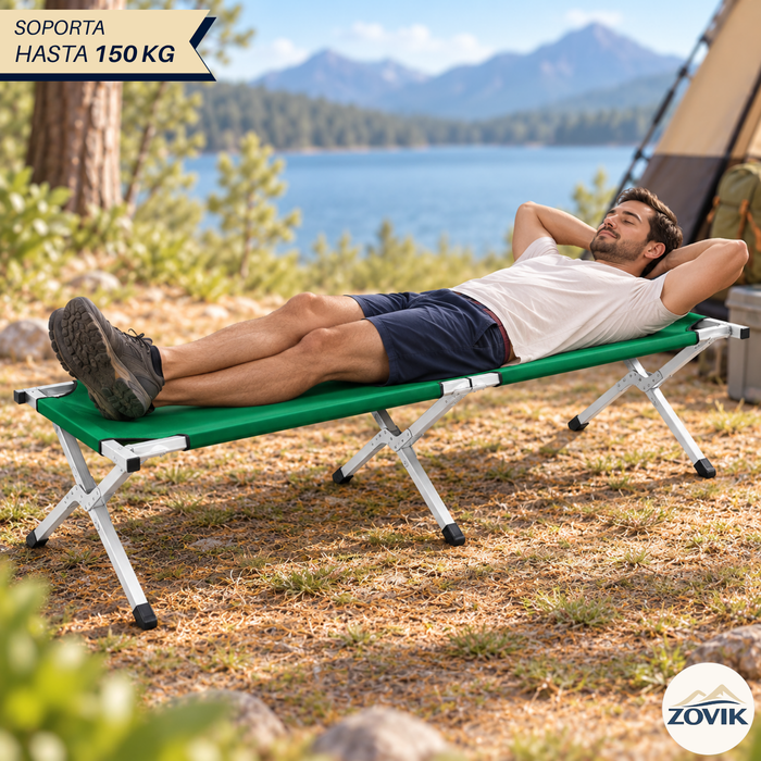 Catre Cama Campaña Camping Plegable Portátil Outdoor Militar