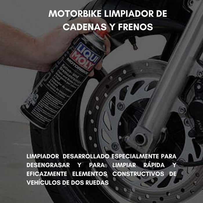 Pack Limpiador Cadenas Y Grasa Cadenas De Moto Liqui Moly