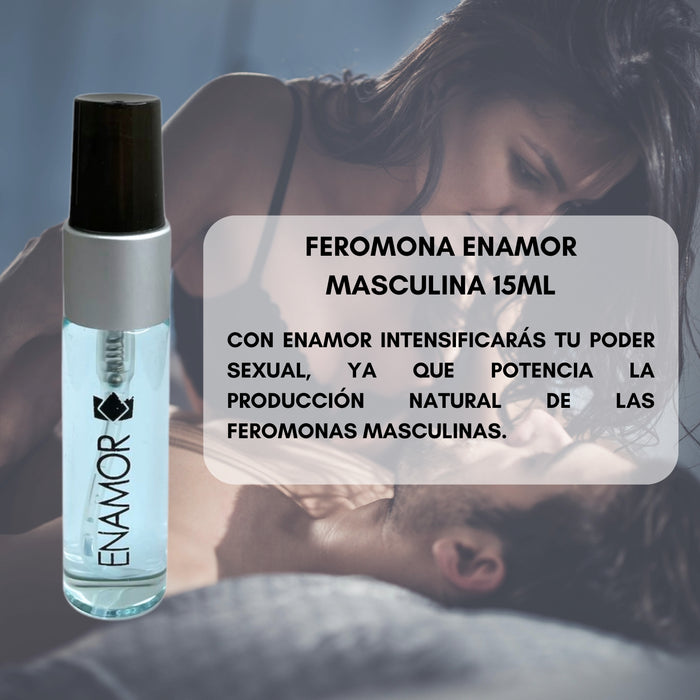 Perfume Hombre Feromonas Masculinas Enamor Atraccion 15ml