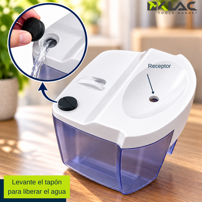 Deshumidificador Eléctrico Portátil 500 Ml Silencioso Para Hogar