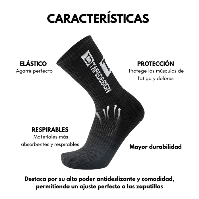 Medias Calcetas Deportivas De Fútbol Antideslizante