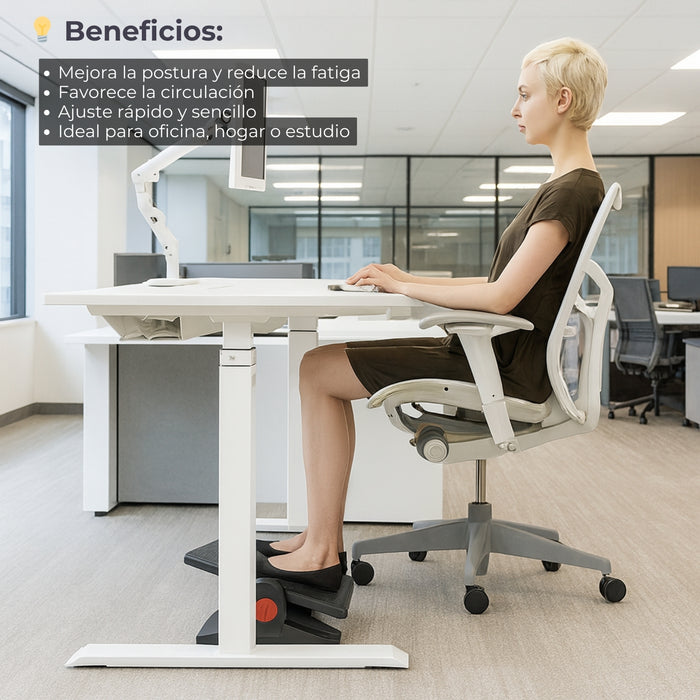 Apoya Pies Ajustable Reposapies Ergonomico Escritorio