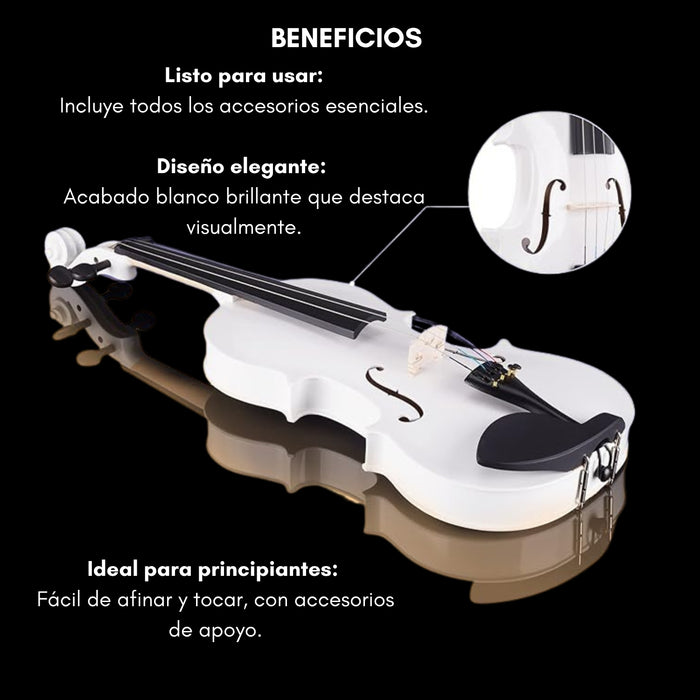 Acustico Ibrah Music Estuche Y Arco + Accesorios