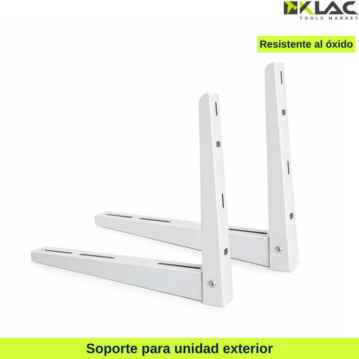 Soporte Aire Acondicionado 9000 A 18000 Btu Muro Exterior