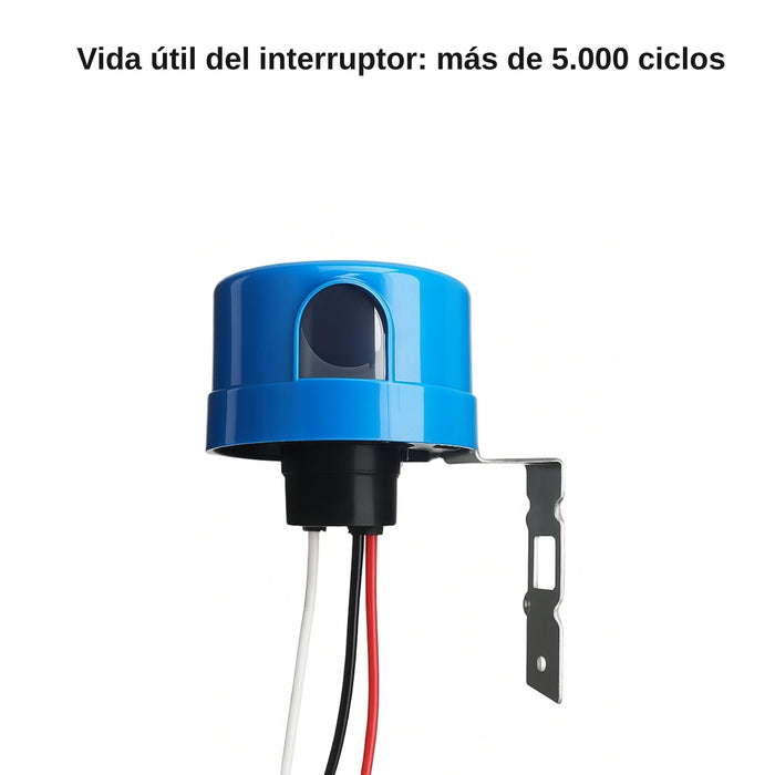 Fotocelda Control De Luminaria Con Base 220v 10a