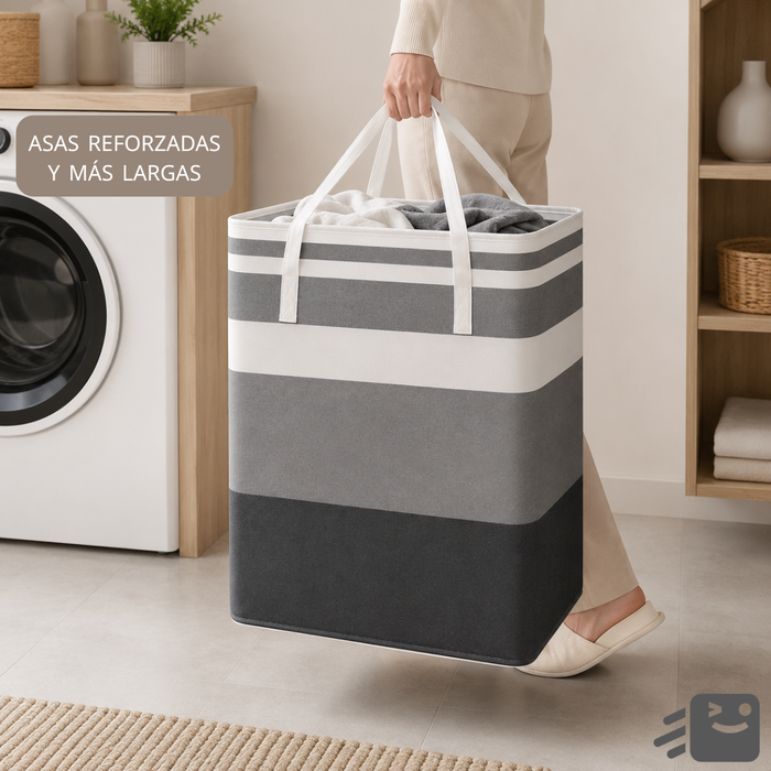 Cesto Canasto Para Ropa Sucia Plegables Organización 75l