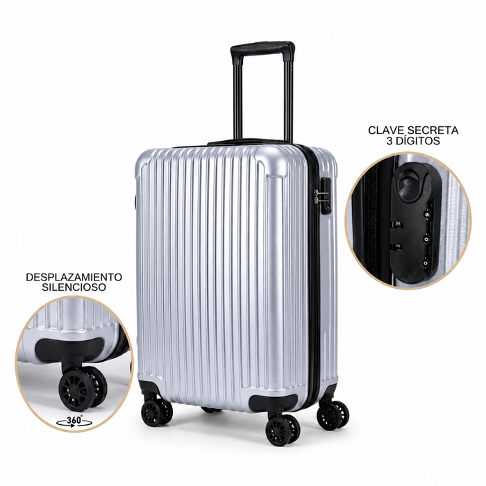 Maleta Cabina De 10 Kg Equipaje Chica Ruedas Viajes Avión