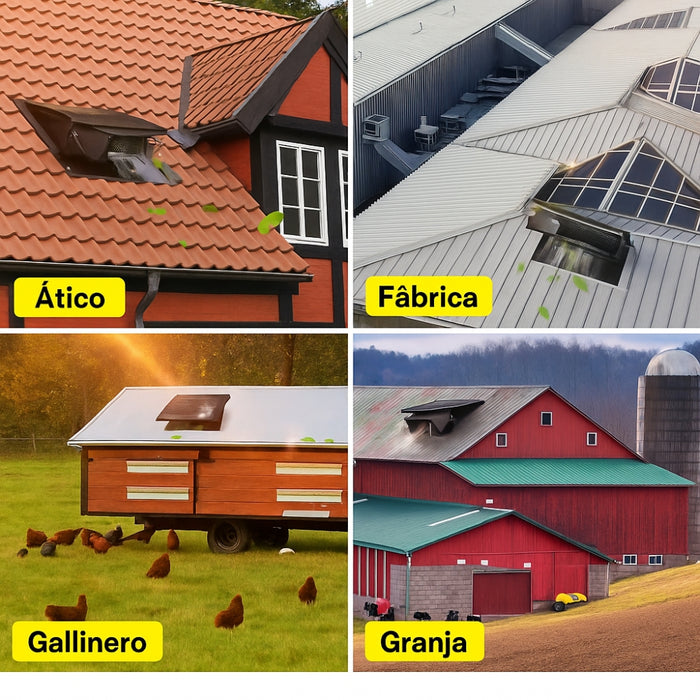 Tapa Cubierta De Ventilación Extractor Aire Techo Impermeable 6 Pulgadas Acero Inoxidable Telotenemos