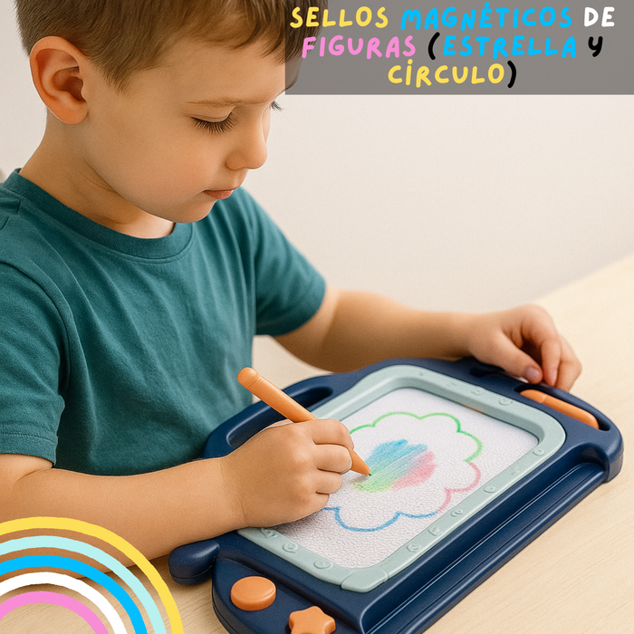 Pizarra Magnética Infantil Para Niños Y Niñas Educativa