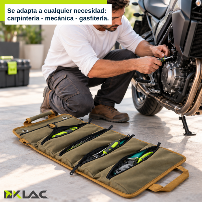 Bolso Organizador Herramientas Estuche Portátil Enrollable