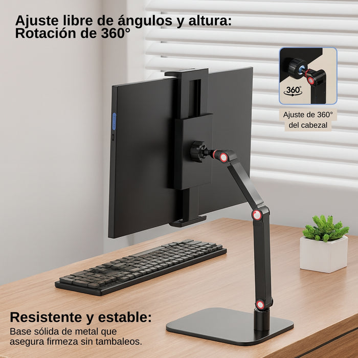 17.3 Soporte Para Monitor Portátil Soporte De Base Extraíble