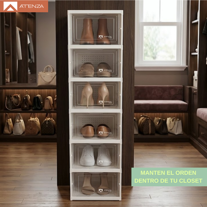 Zapatero Organizador 6 Niveles Cajonera Para Zapatos Estante