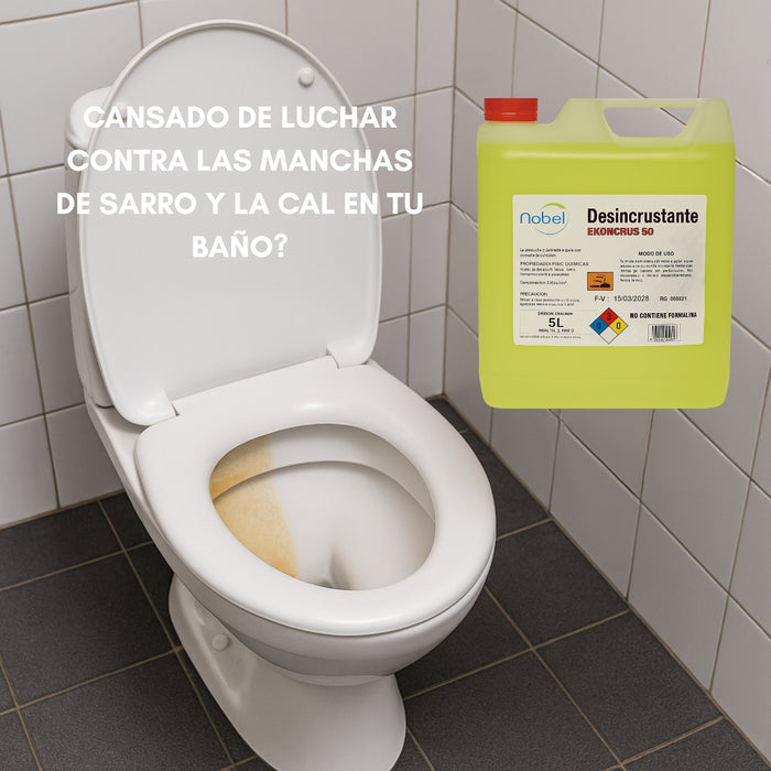 Desincrustante Antisarro Limpiador Concentrado Mampara Baños