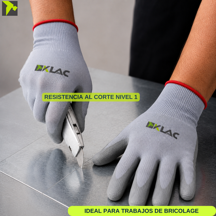 Guantes De Trabajo Multiproposito Seguridad Pack 12 Unid
