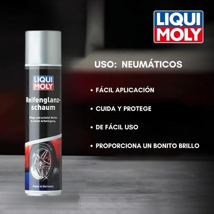 Abrillantador Neumaticos Liqui Moly Reifenglanz Schaum 400ml