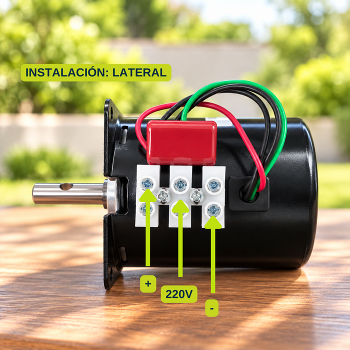 Motor Eléctrico Asador Parrilla Spiedo 30 Kg