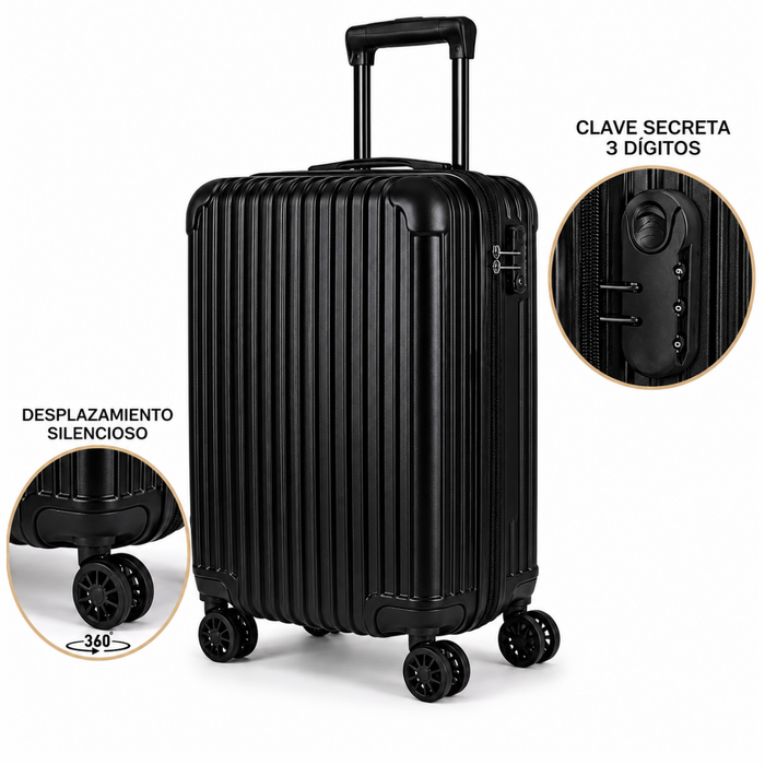 Maleta Cabina De 10 Kg Equipaje Chica Ruedas Viajes Avión