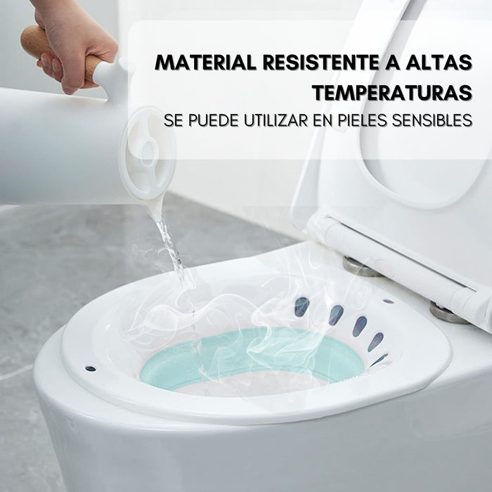 Baño De Asiento Alivio Hemorroides Embarazo Bidé Plegable