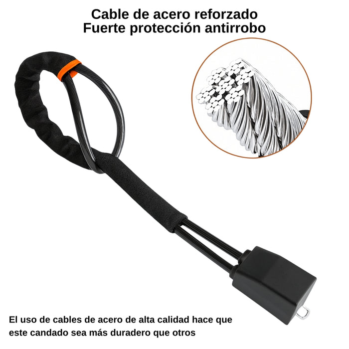 Traba Volante Bloqueo Universal Conexión Cinturon Seguridad