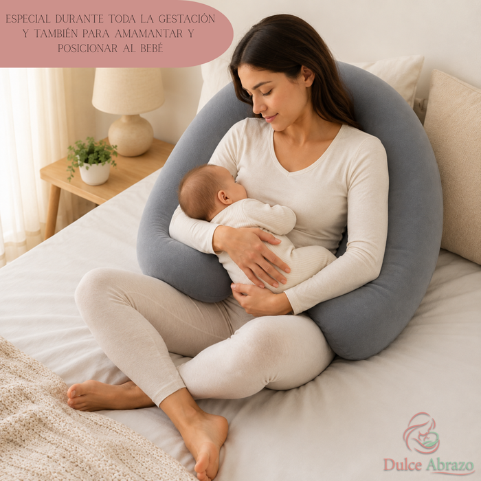 Cojin Almohada Maternal Con Funda Extra Suave