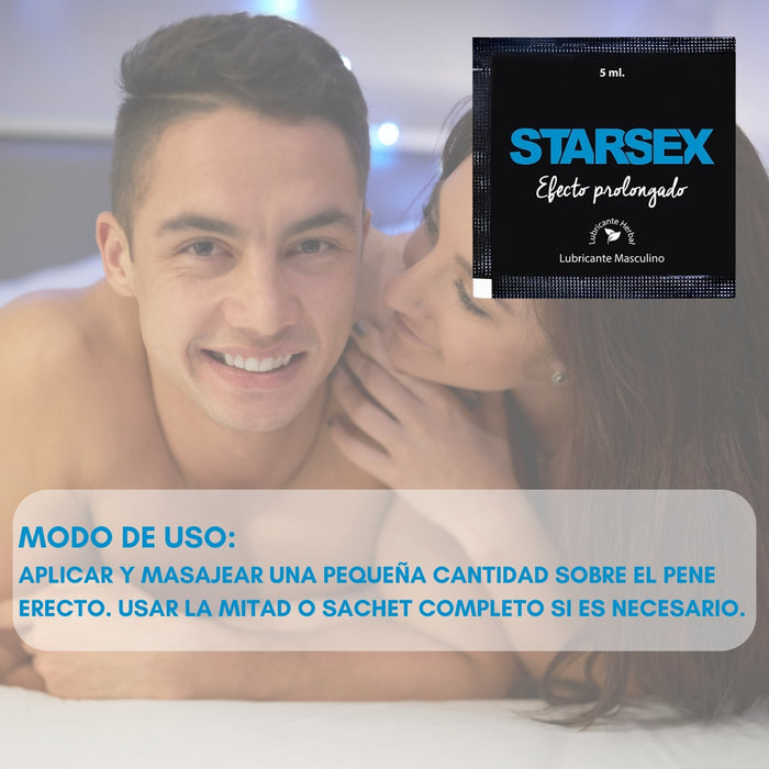 Lubricante Intimo Masculino Retardante Sachet 5ml Unidad