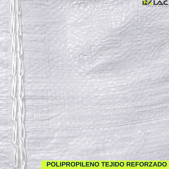 Pack 10 Saco Para Escombros Constructor 60x90cm 165lts Resiste 35kg