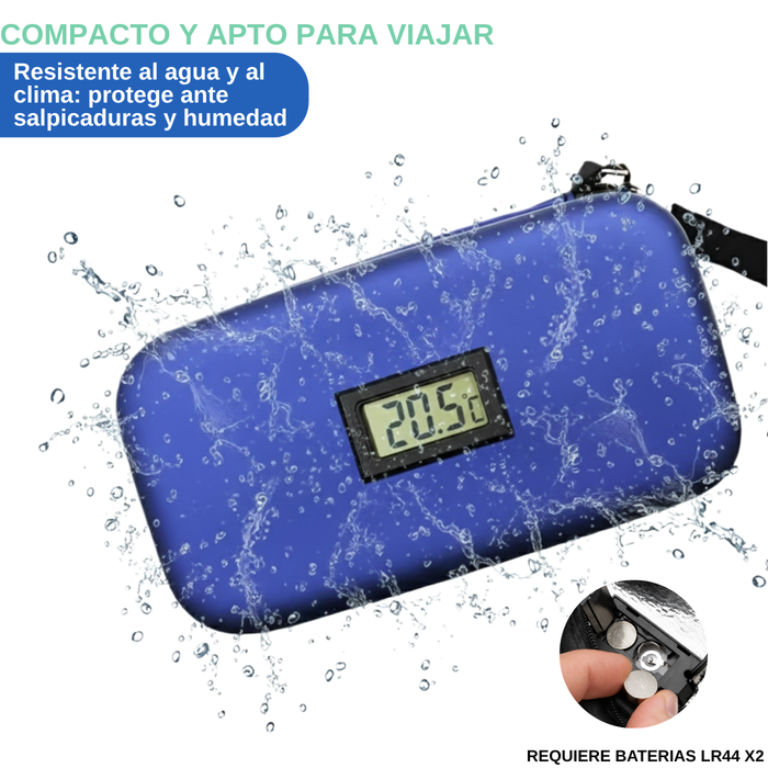 Estuche Cooler Porta Insulina Con Control De Temperatura
