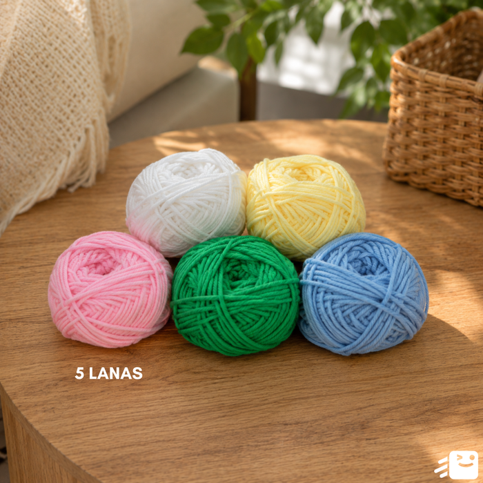 Set Estuche Crochet Silicona Tejidos Palillos Para Tejer