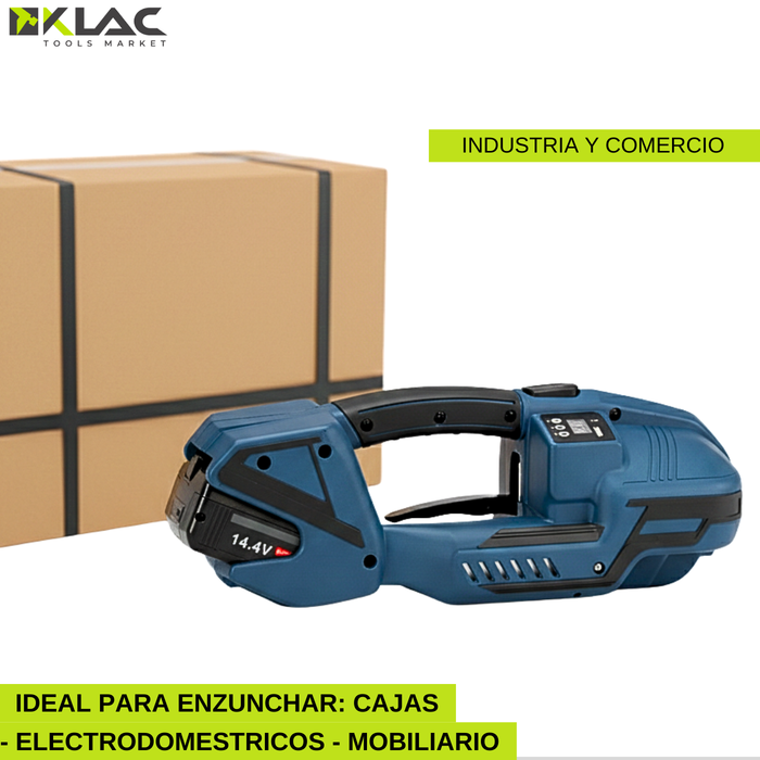 Enzunchadora Electrica Máquina Flejadora Industrial Portátil