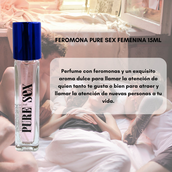 Perfume Mujer Feromonas Femeninas Pure Sex Fragancia 15ml